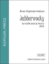 Jabberwocky SATB choral sheet music cover